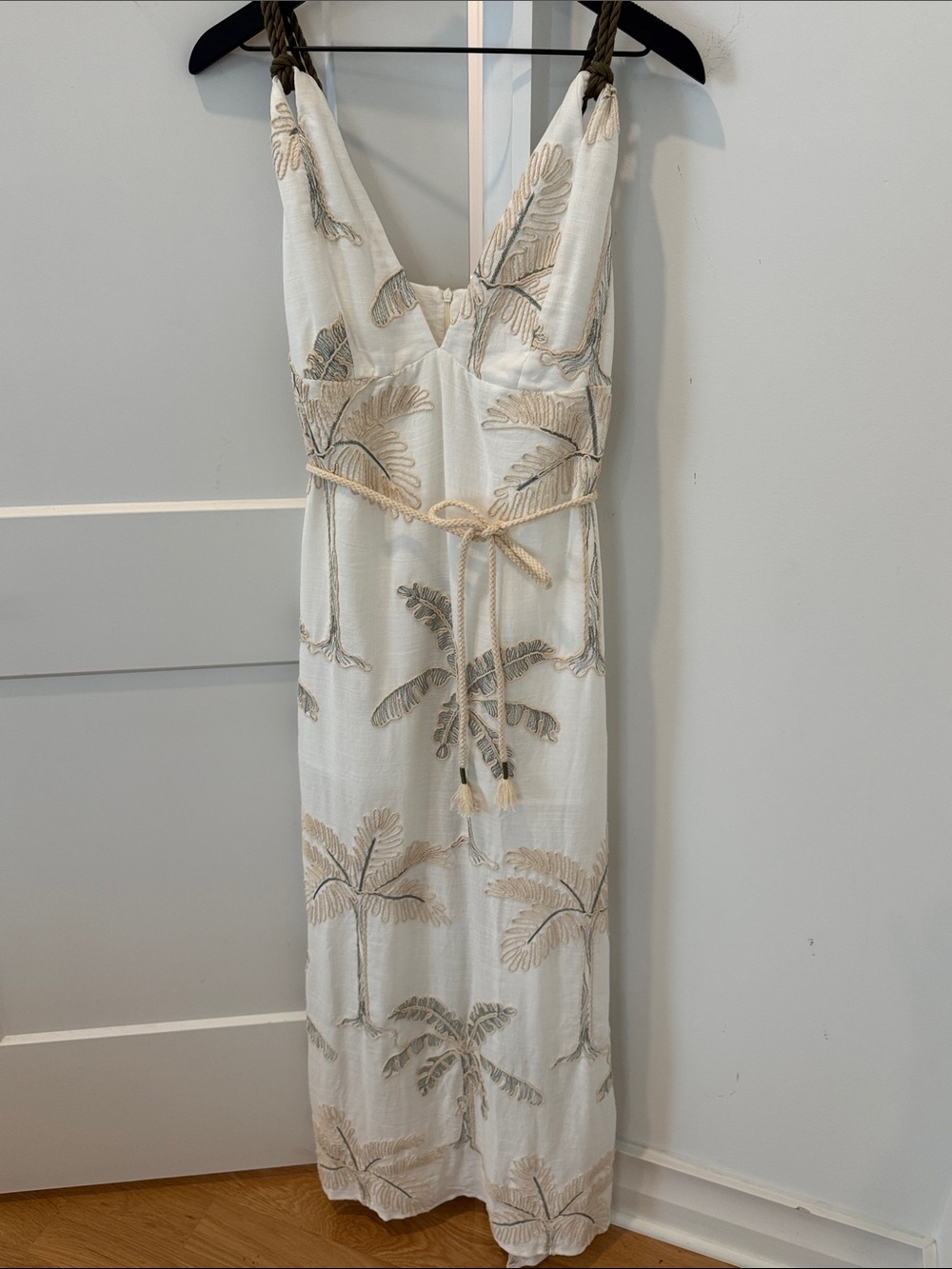 Palmacea Gala Sleeveless V-Neck Maxi Dress M NWT $265